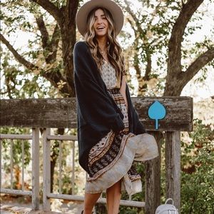 BNWT Teach me style x Jenny Joan’s “The EveryDay Shortie” cardigan in navy